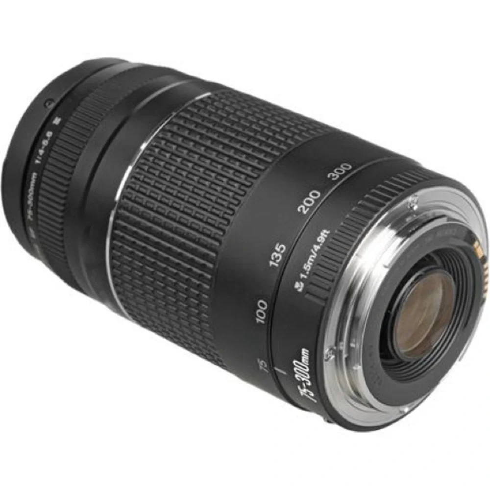 🆕 Canon EF 75-300mm f/4-5.6 III Telephoto Zoom Lens